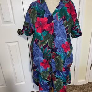 Hilo Hattie the Hawaiian original 2 pc short set